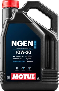 Моторное масло Motul Ngen Hybrid 0W-20 4 л (107142) (111902) (333107)