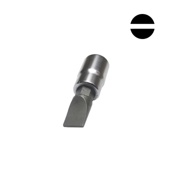Біта 6-ти гранна Toptul в голівці під 1/4" SL 8