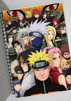 Скетчбук Наруто Naruto 30 листов А5 на пружине 18990