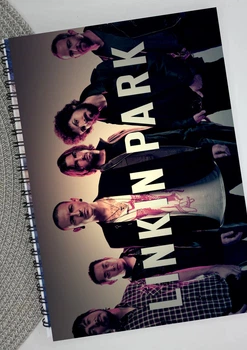 Блокнот Лінкін парк Linkin Park А6 клетка 20702