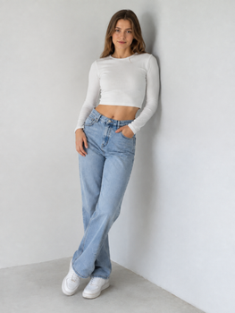 Джинсы женские Mango размер 42 eur голубые 26127776