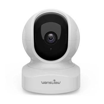 IP Wi-Fi камера відеоспостереження Wansview Q5 3MP 2K — поворотна, нічне бачення, двосторонній звук