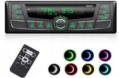 Автомобильное радио Bluetooth R2316 — AUX / FM / AM / USB / SD
