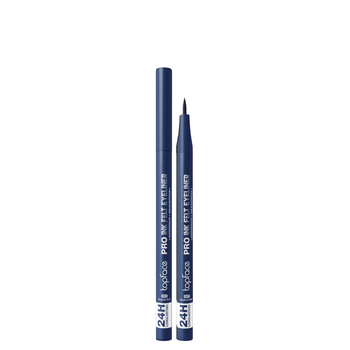 Рідка підводка-фломастер для очей TopFace Pro Ink (PT619), 03 Nautical Blue Синя
