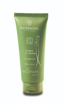 Кератин для окрашенных волос Refine Smoother 100 мл без формальдегидов и альдегидов выпрямление и защита цвета