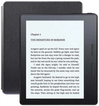 Электронная книга Amazon Kindle Oasis 9th Gen 8 GB Графит Refurbished (KindleOasis9Gen8)