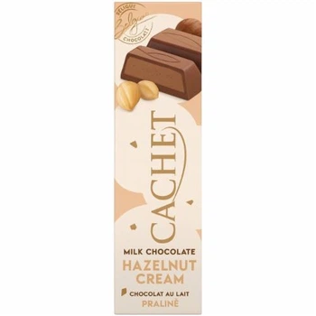 Шоколадні батончики Cachet Hazelnut Cream 22153 - 47 g