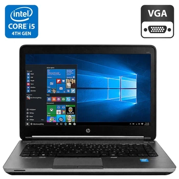Ноутбук HP ProBook 640 G1 / 14" (1366x768) TN / Intel Core i5-4210M (2 (4) ядра по 2.6 - 3.2 GHz) / 8 GB DDR3 / 500 GB HDD / Intel HD Graphics 4600 б/у
