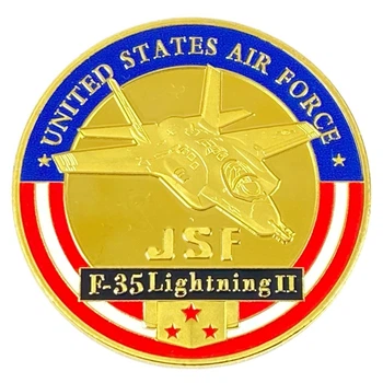 Монета-сувенир F-35, 4см в капсуле (Cs - 1024)
