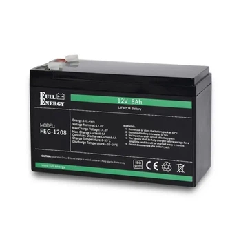 Акумулятор Full Energy LiFePO4 FEG-128 12V 8Аh
