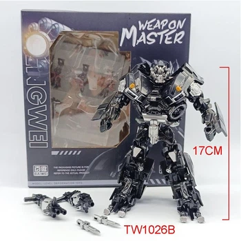 Фигурка-трансформер Baiwei TW1026B Weapon Master Айронхайд (Ironhide) 17 см — Робот-трансформер пикап с металлическими деталями и оружием