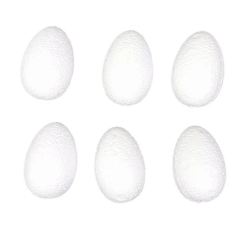 Заготовка из пенопласта для творчества "Яйцо" 6см Белый Unison (FD-Egg 060)