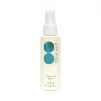 Сонцезахисний спрей SPF 50 Great Care Gold Activ Spray SPF 50 100 мл
