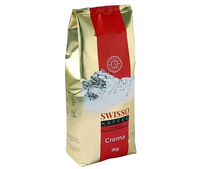 Кава у зернах Swisso Crema 1 кг