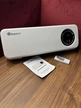 Настінний кондиціонер-обігрівач Domotec MS-5963 White 2000Вт з пультом та сушаркою для дому