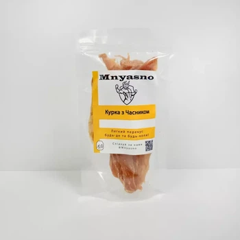 Джерки Курка з Часником Mnyasno 100 г