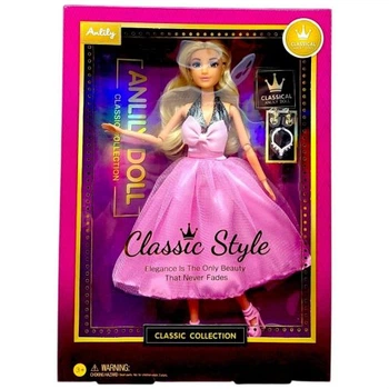 Лялька pink dress, серія classic "Anlily"