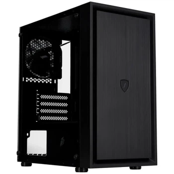 Корпус 1stPlayer B5-M, Black (B5-M-BK-3F)