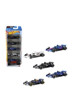 Набор из 5-и базовых машинок "Формула 1" Hot Wheels цвет разноцветный Hot Wheels ЦБ-00297017