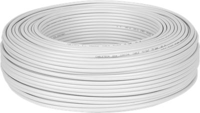 Кабель коаксіальний Cabletech TV-SAT CU+CU 150 м (5901436707226)