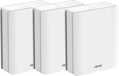 System Mesh Wi-Fi ASUS ZenWiFi BQ16 3-Pack BE25000 Wi-Fi 7, biały