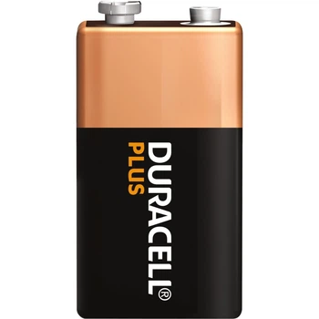 Батарейка крона Duracell Plus Power 9V/6LR61 (1шт) 5000394142190