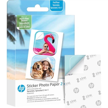 Папір для фотопринтера HP Sprocket Zink 2х3'' 30шт (HPIZ2X330C) [169423]