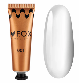 Полигель F.O.X Poly gel Nano 001 белый 30 мл