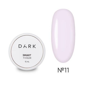Гель моделирующий DARK smart builder gel №11 розовый холодный 15 мл