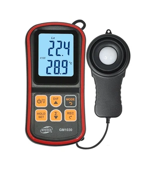 Люксметр с выносным датчиком Benetech GM1030 (0-200 000 люкс)
