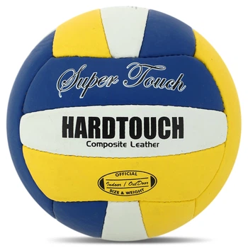 М'яч волейбольний HARD TOUCH, розмір 5, поліуретан, 18 панелей, ручний шов(OB_325DBAA7F6C7)