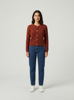 Кофта женская M Бордовый TVIY LOOK (723015-M)