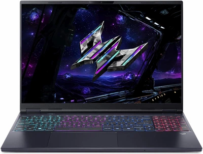 Ноутбук Acer PREDATOR Helios Neo 16S (NH.U3SEP.003), Intel Core Ultra 7 356H / 16" / 165 Гц / OLED / RAM 32 ГБ DDR5 / SSD 1 ТБ / Intel Graphics + RTX 5070 / Windows 11 Home / Чорний