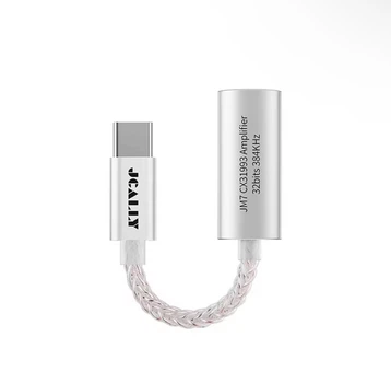 JCALLY JM7 (Type-c to 3.5mm CX31993) – Портативний підсилювач Hi-Fi ЦАП із кришталево чистим звуком