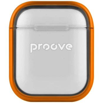 Противоударный Чехол Proove Safe Box Case AirPods 1/2 orange