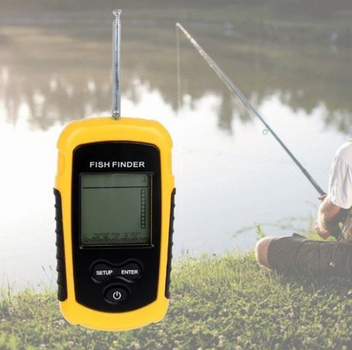 Эхолот Fish Finder портативный для берега и лодки отражение рыбы и рельефа дна (2016498)