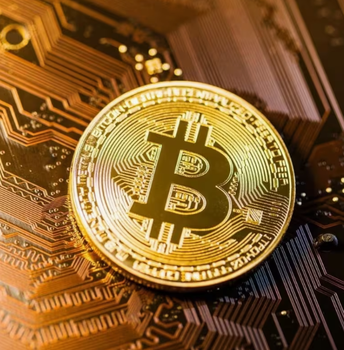 Сувенірна металева монета Bitcoin, Біткоїн