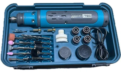 Акумуляторний гравер PROFI-TEC PEM67 ( 8 В, щітковий двигун, 1100 мА·год, цанга 0,5 – 3,2 мм, 8000 -17000 об/хв) (008325)