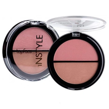 TopFace - Рум'яна двоколірні "Instyle - Twin Blush On" [004] (Перламутрові)