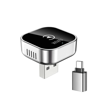 Адаптер CarPlay Wiwu Wi-CP003 USB-A USB-C 5 В 14 7 г для автомобиля с Hi-Fi аудиосистемой и голосовым помощником