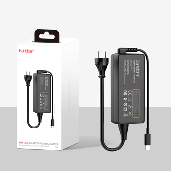 Адаптер USB C 65 Вт для ноутбука Earldom ET-PA01 UK