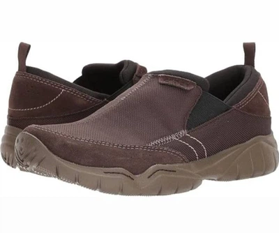 Чоловічі крокси Кросівки Crocs Swiftwater Edge Moc Brown (42, коричневий)