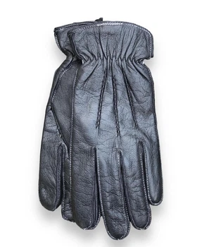 Мужские перчатки Shust Gloves 4-753s1 с белой строчкою 4681540