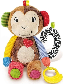 Zabawka dla niemowląt Clementoni Baby zawieszka Mała Małpka Od 3 miesięcy 1000-63264 (8005125632640)