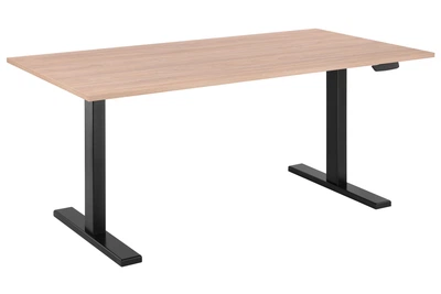 Стіл комп'ютерний 2E Wood Yellow 620/1280x1500х750мм (2E-CE150WYLOW-MOTORIZED)