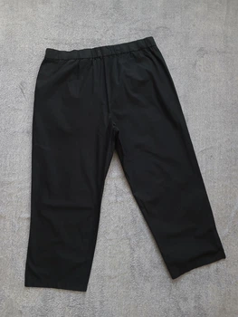 Женские черные штаны Marks & Spender Straight р. UK 18 Short