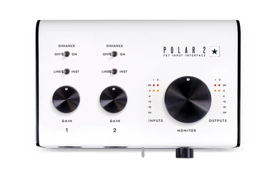 Студійний аудіоінтерфейс Blackstar POLAR 2 White з функцією Enhance (301045)