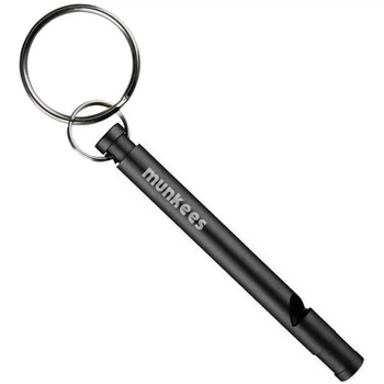 Сувенір Munkees 3386 Брелок-свисток Slim Whistle Black (100057590)