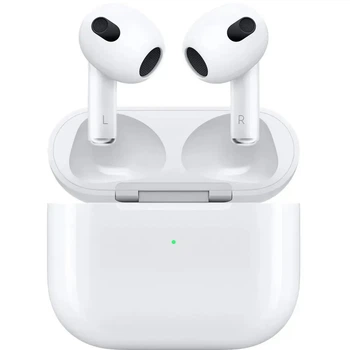 Наушники беспроводные Air 3 TWS вкладыши Bluetooth с микрофоном сенсорные для iOS и Android с беспроводным зарядным кейсом мгновенное подключение для звонков и музыки Kayfovo AE3