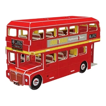 Конструктор-головоломка Cubic Fun 3D Puzzle Mini Double decker bus 66 эл
